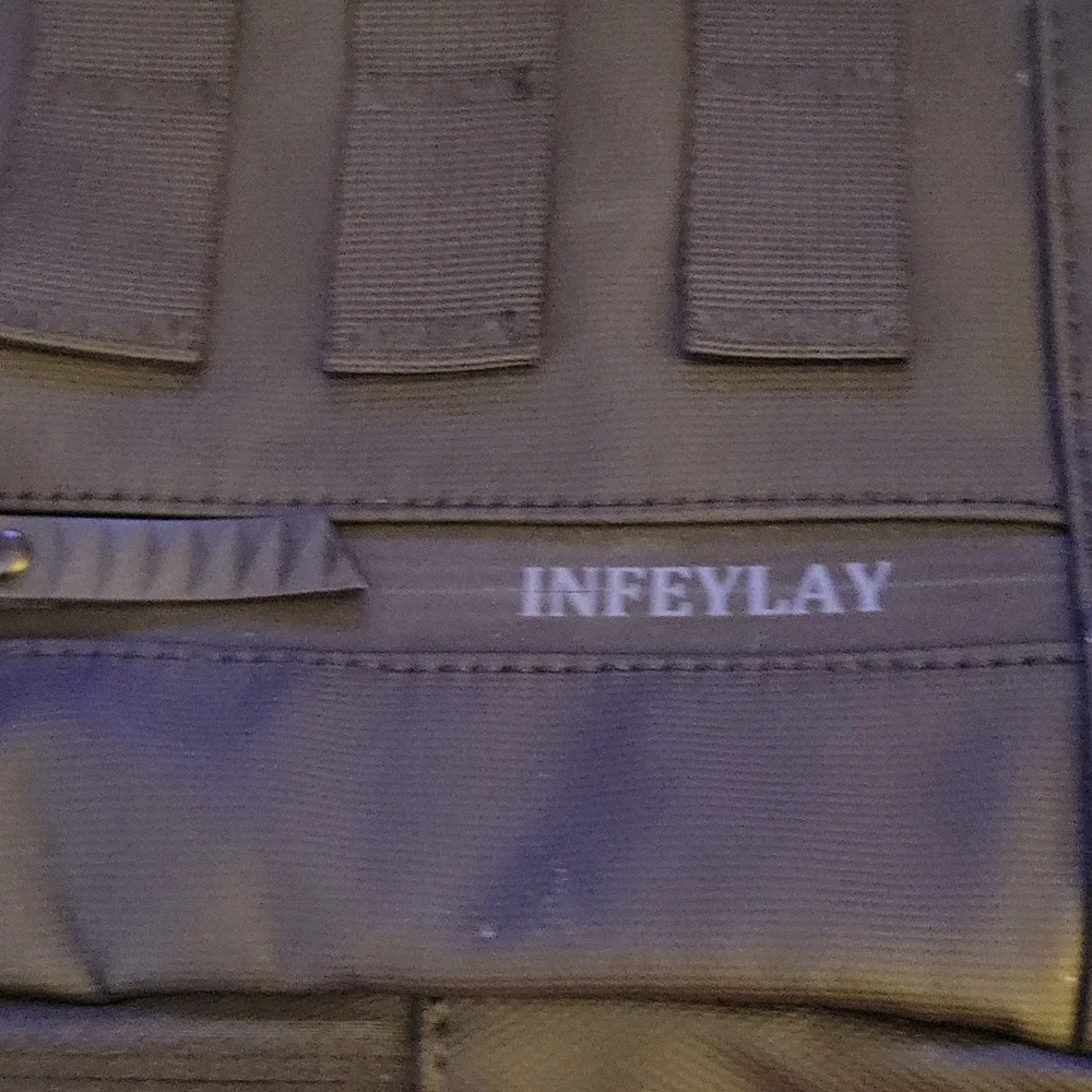 INFEYLAY Travel Laptop Backpack hidden USB charging port waterproof black NEW…